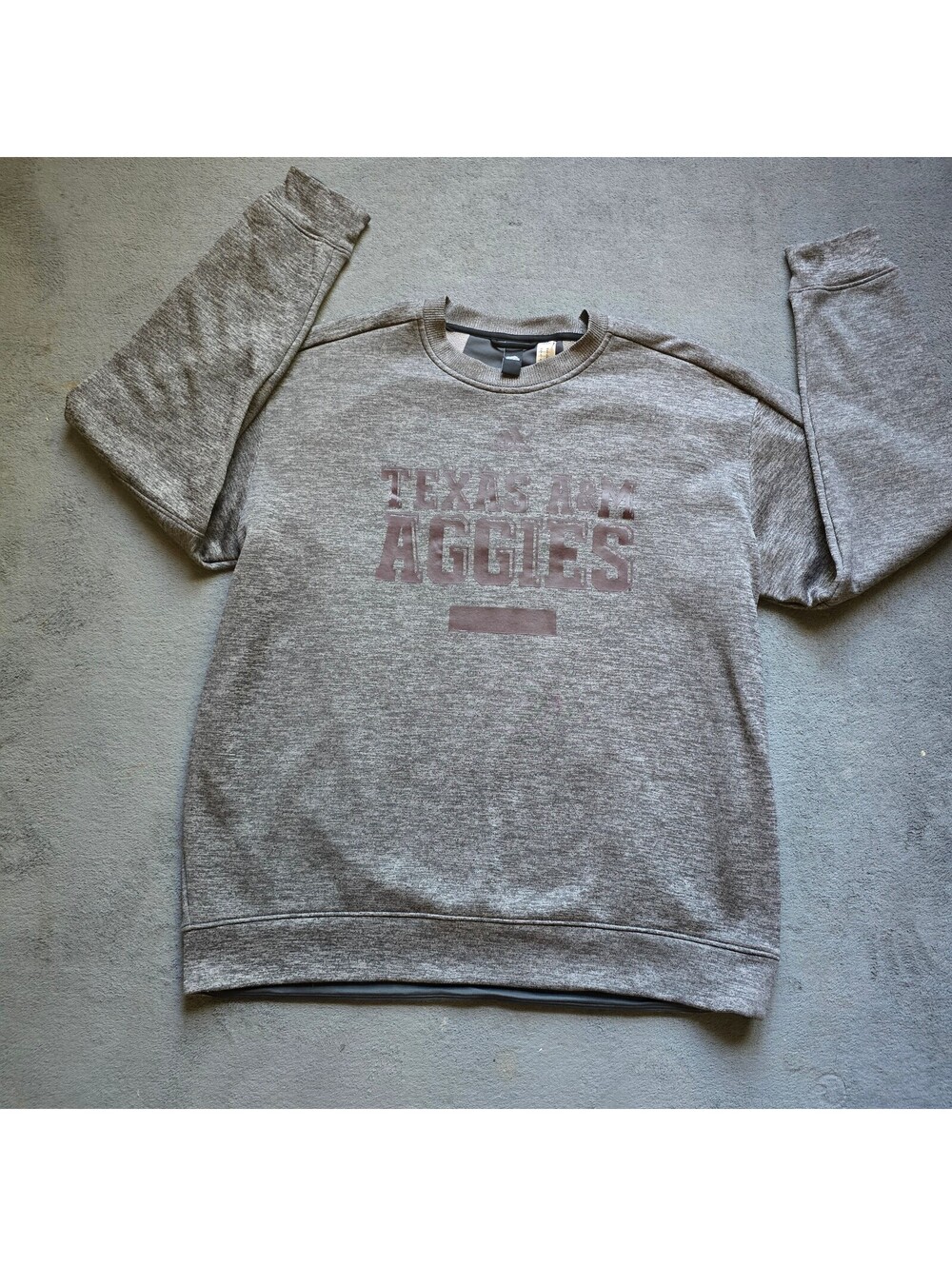 Adidas Texas A&M Aggies Gray Crewneck Sweatshirt Mens Size XL Pullover NCAA